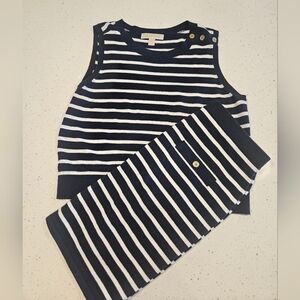 Michael Kors Nautical Skirt Set